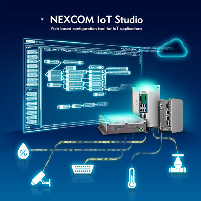 新漢免費開放NEXCOM IoT Studio聯網軟件工具下載，簡化編程開發、加速物聯網創新
